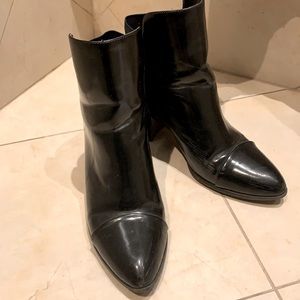 Zara boots 2 inch heels .